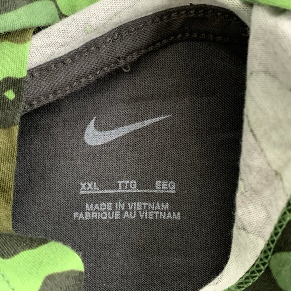 Nike Sweatshirt Mens XXL Oregon Ducks Military Long Sleeve Hoodie Tee DN1722-060 - Picture 5 of 8